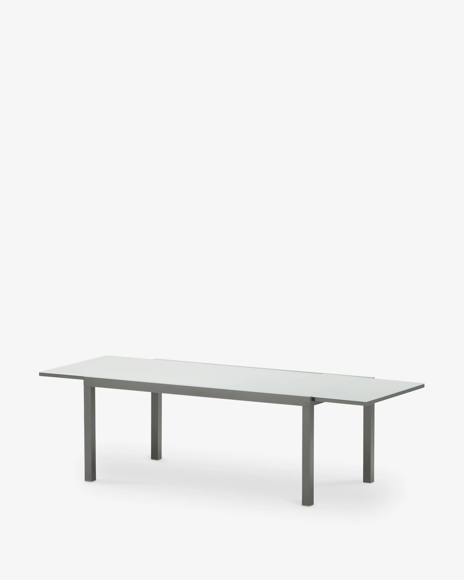 Table de jardin extensible en aluminium 260/180x100