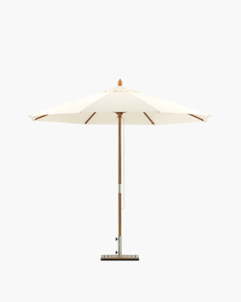 Parasol rond en bois 300cm