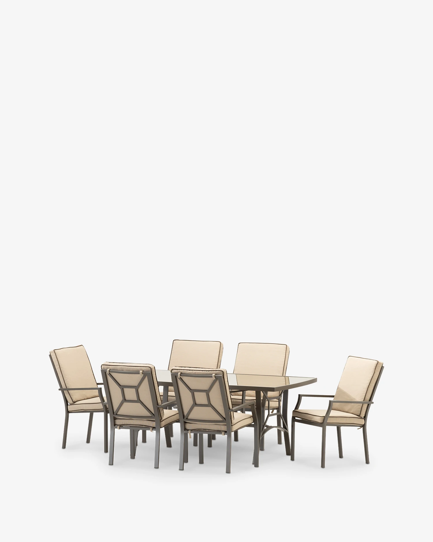 6-seater garden dining set