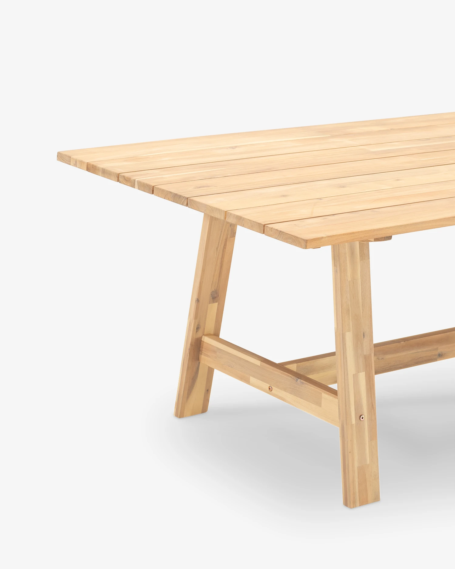 Wooden garden table 200x100 cm