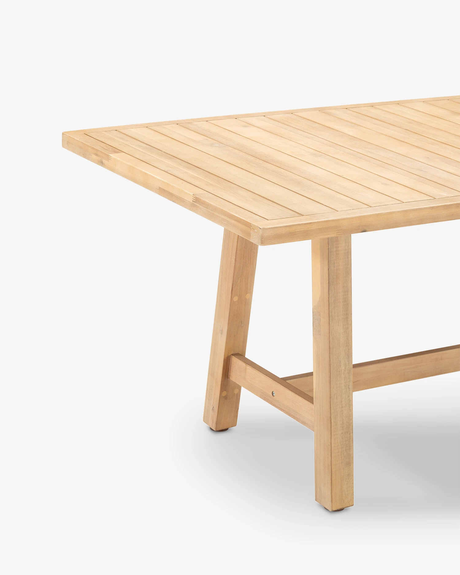 Outdoor wooden table 230x100 cm