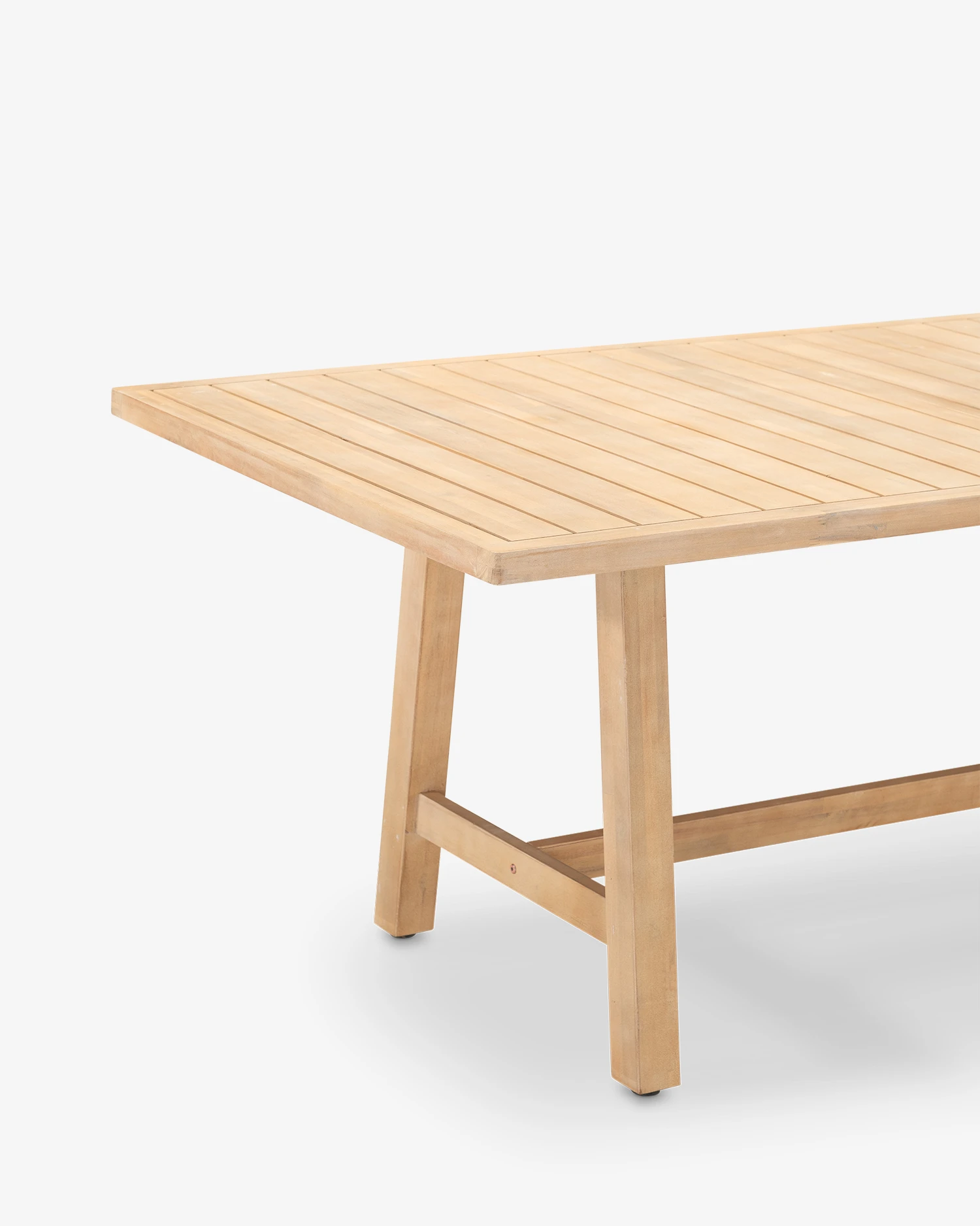 Outdoor wooden table 230x100 cm