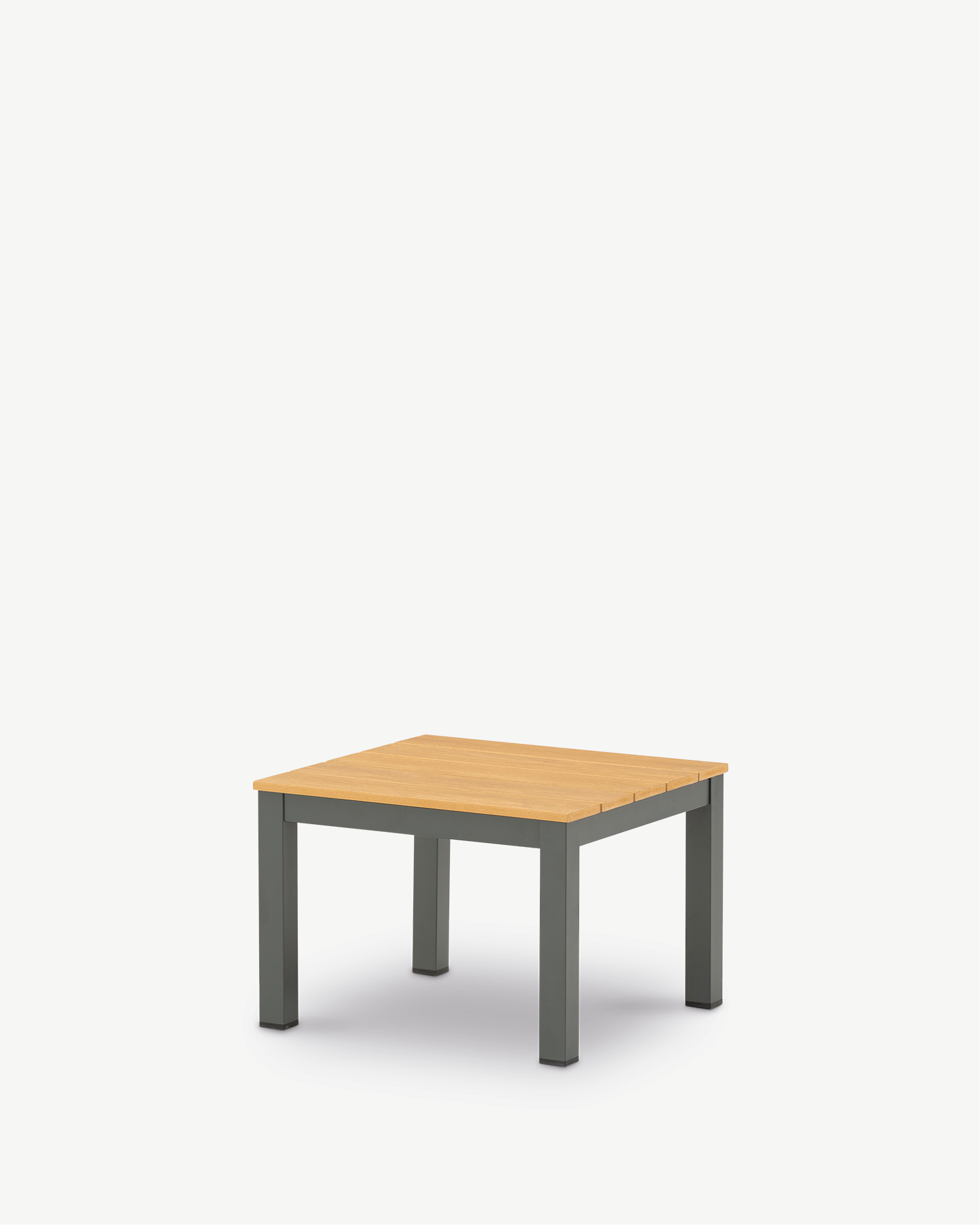 Taula auxiliar de jadí antracita imitació fusta Taula auxiliar de jadí antracita imitació fusta