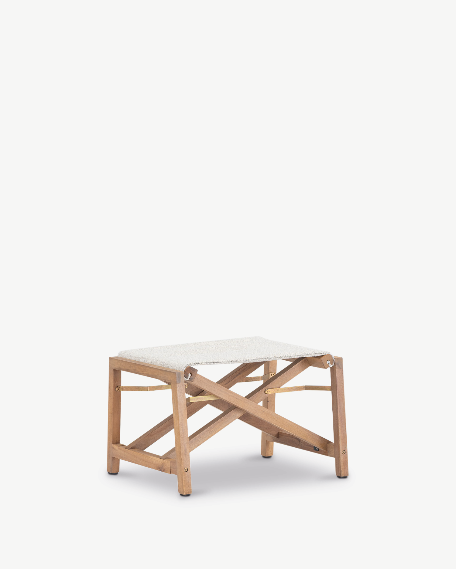 Reposapiés plegable madera