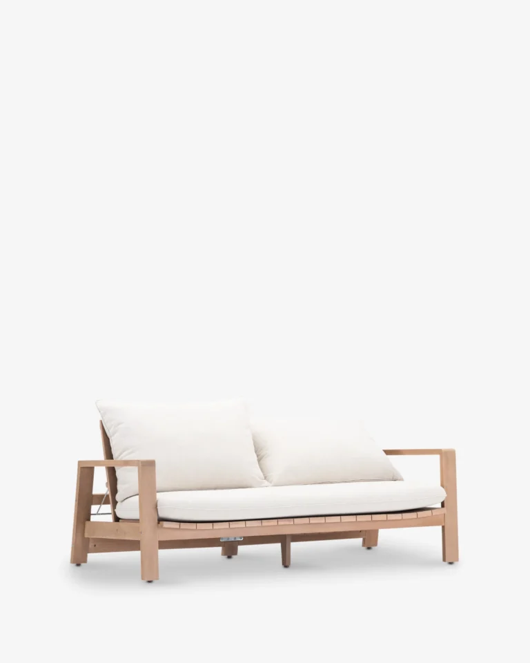 Sofá reclinable madera 2 plazas