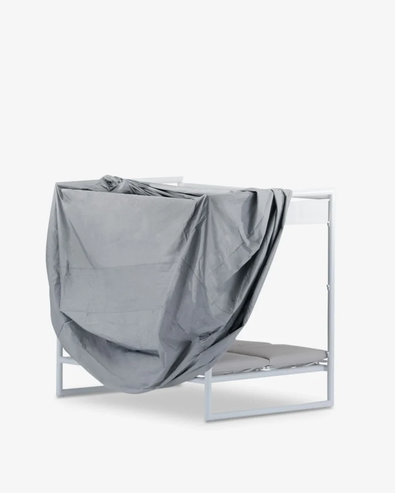 Funda impermeable cama balinesa 205x185x200 gris