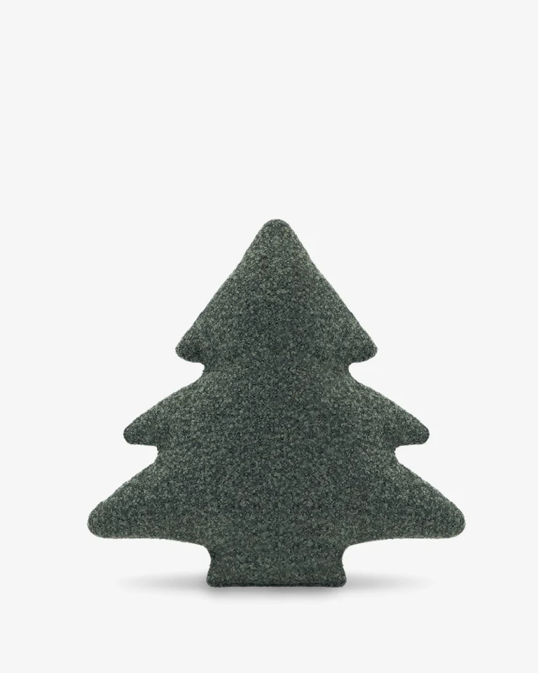 Coussin de Noël sapin vert