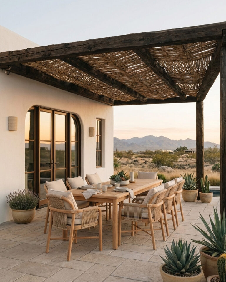 Mesa de comedor madera de teca 240x100cm